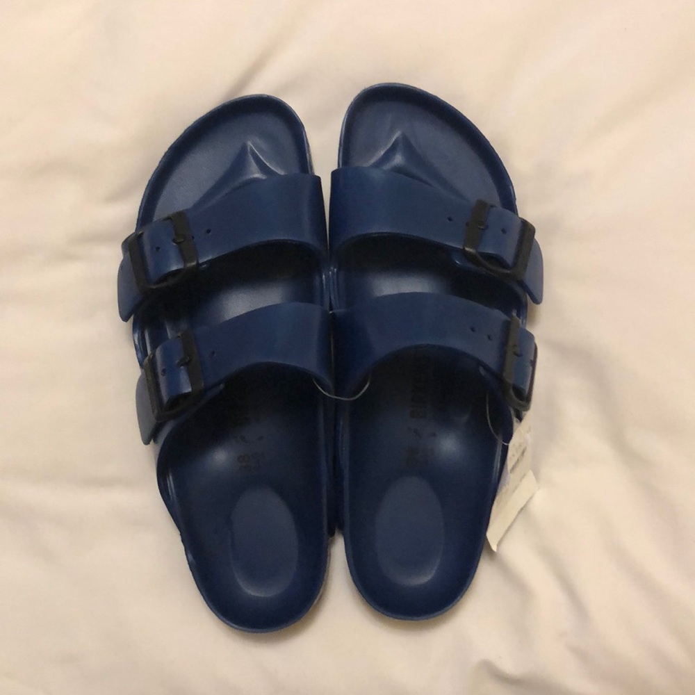 Brand New Blue Birkenstocks